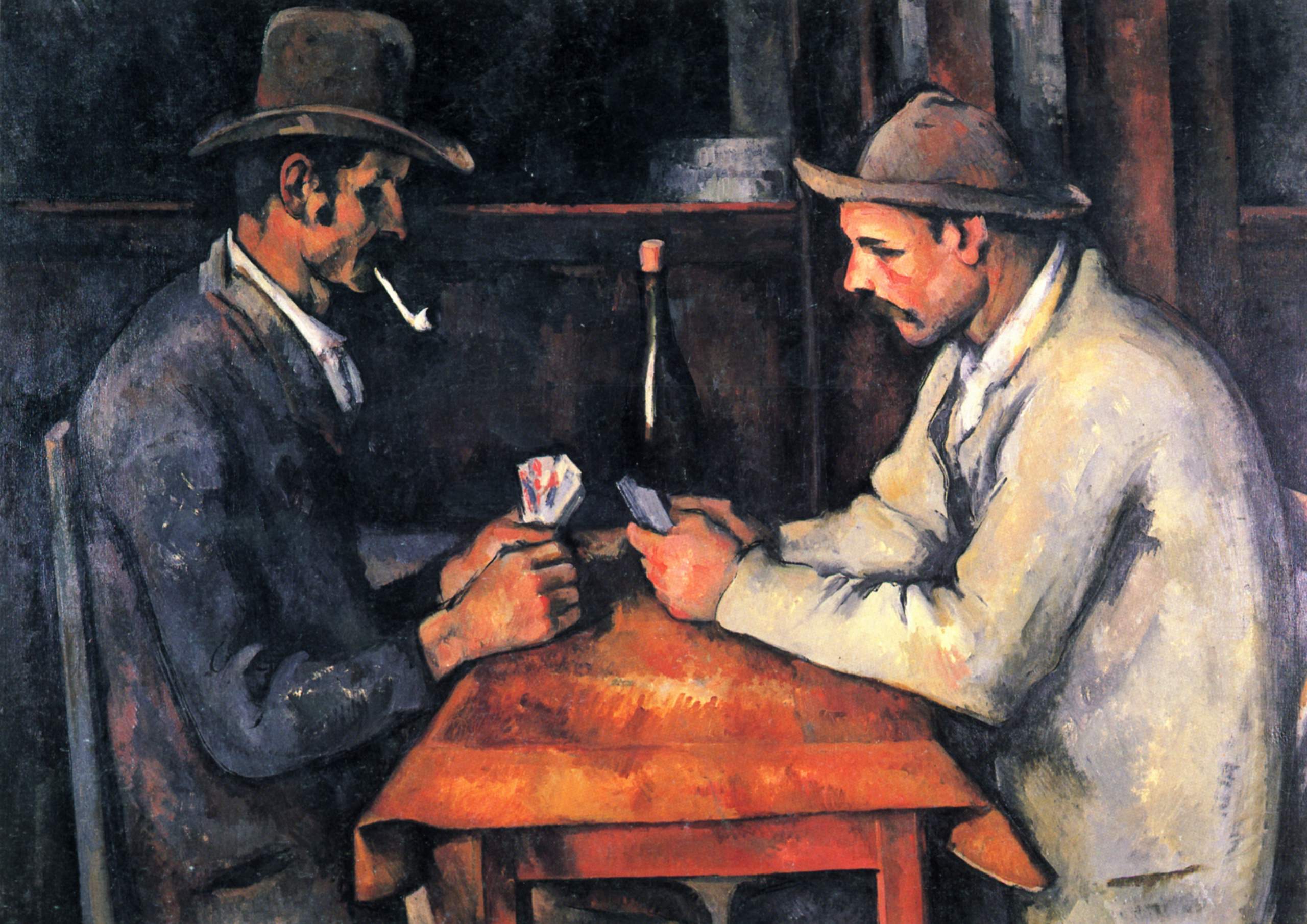 Paul Cézanne - The Card Players 1892-1893